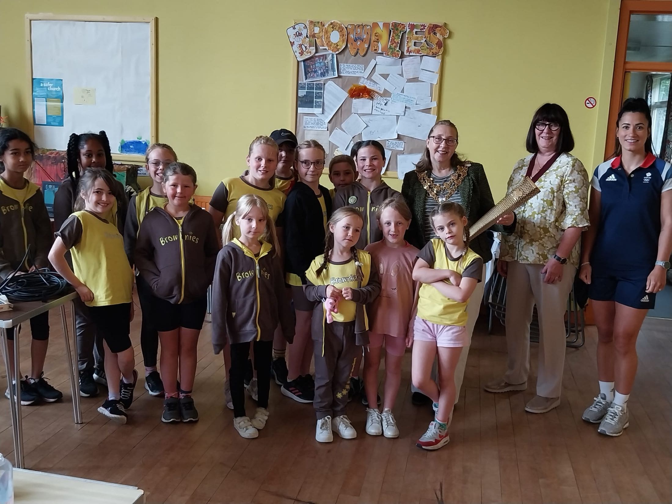 Girlguides olympic day min