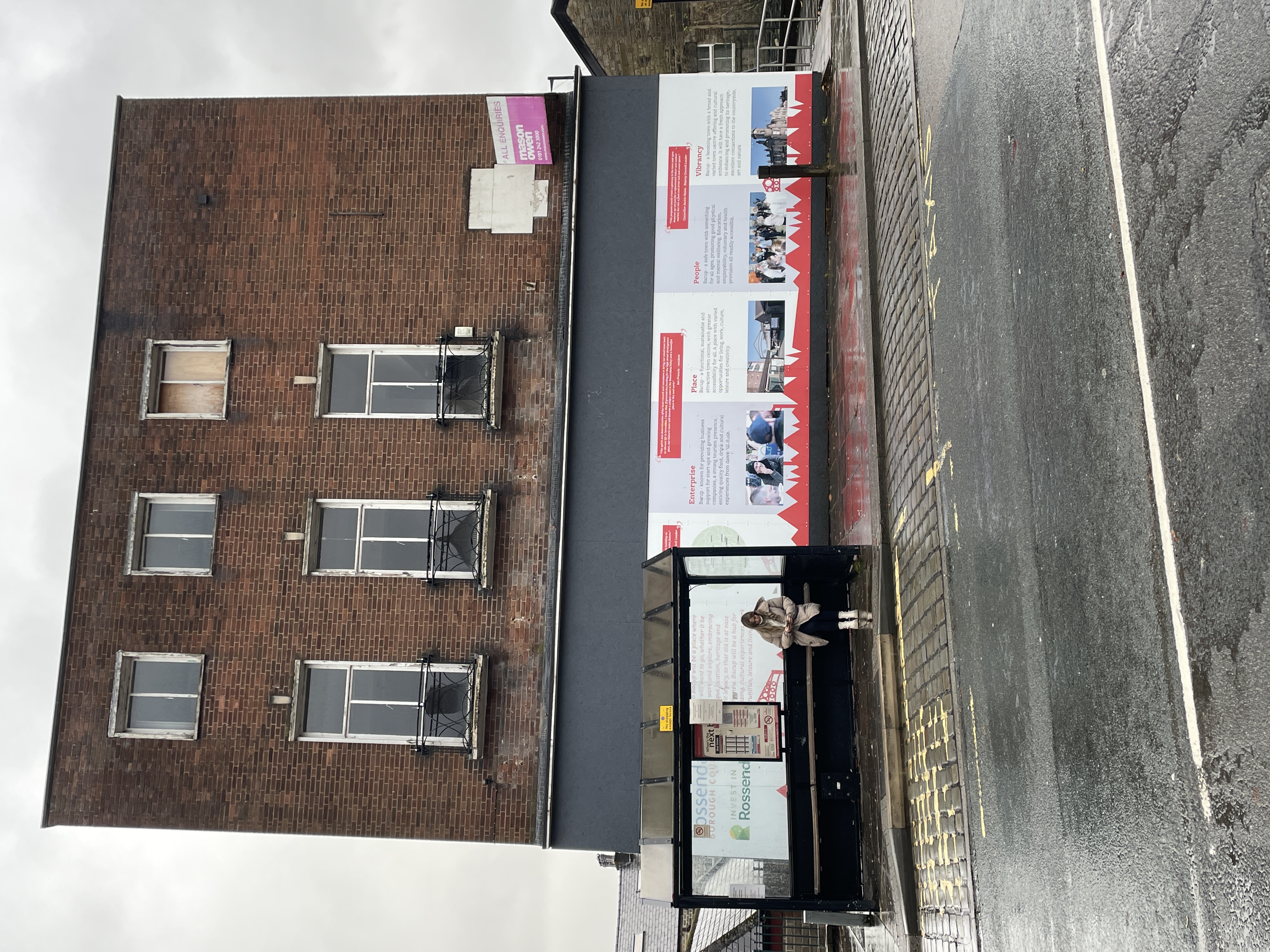 photograph of the old Barclays bank in Bacup