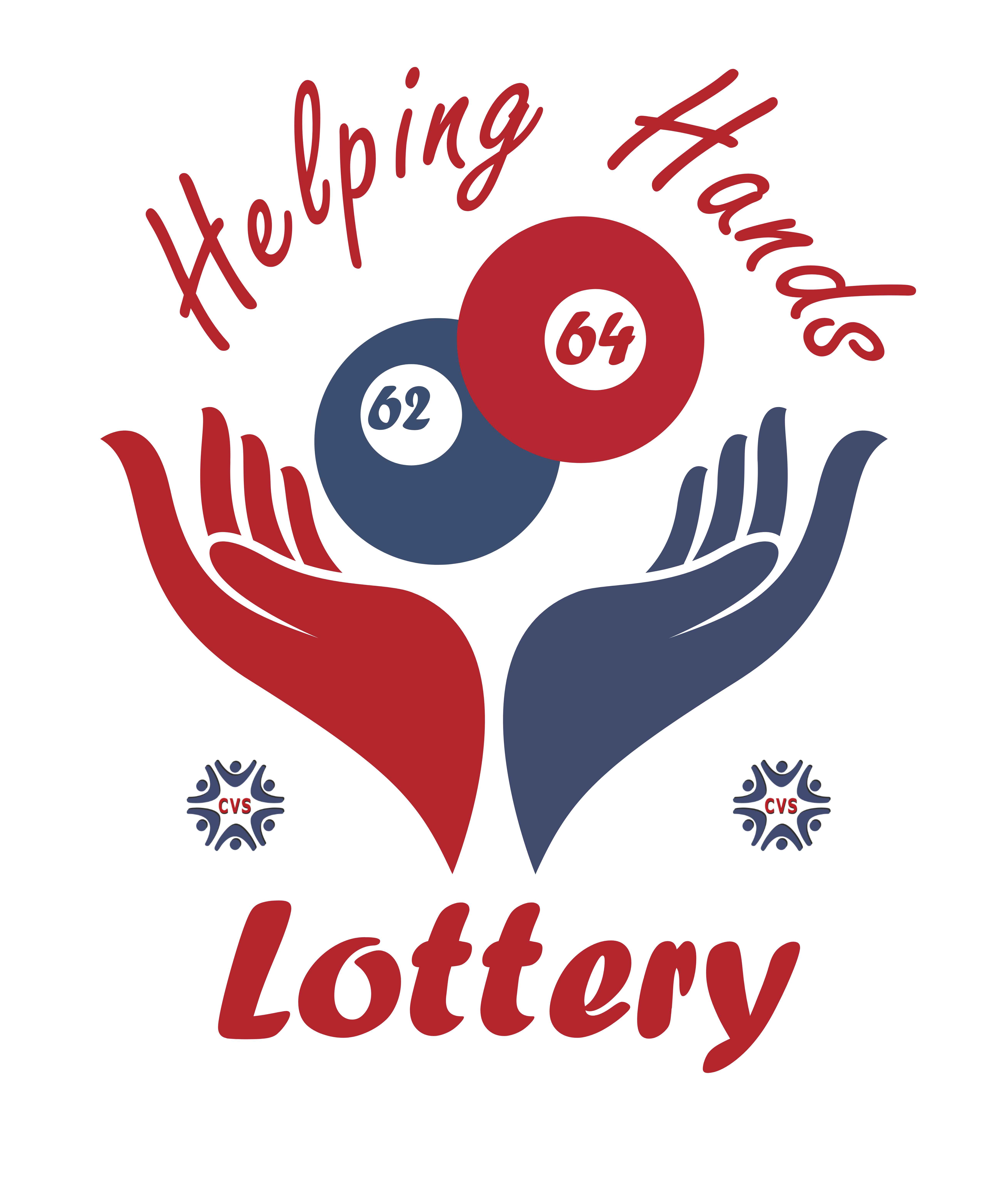 Helping hands lottery logo