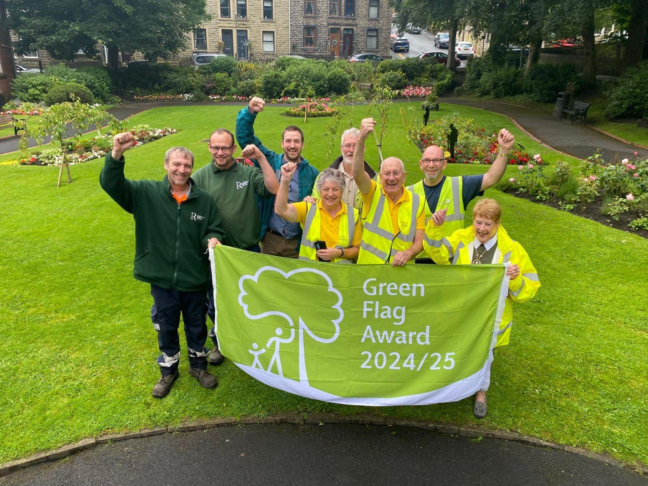 Rossendale awarded two coveted Green Flag Awards