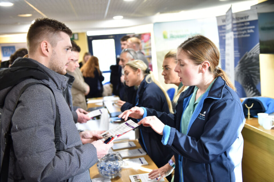 Nhs at job fair