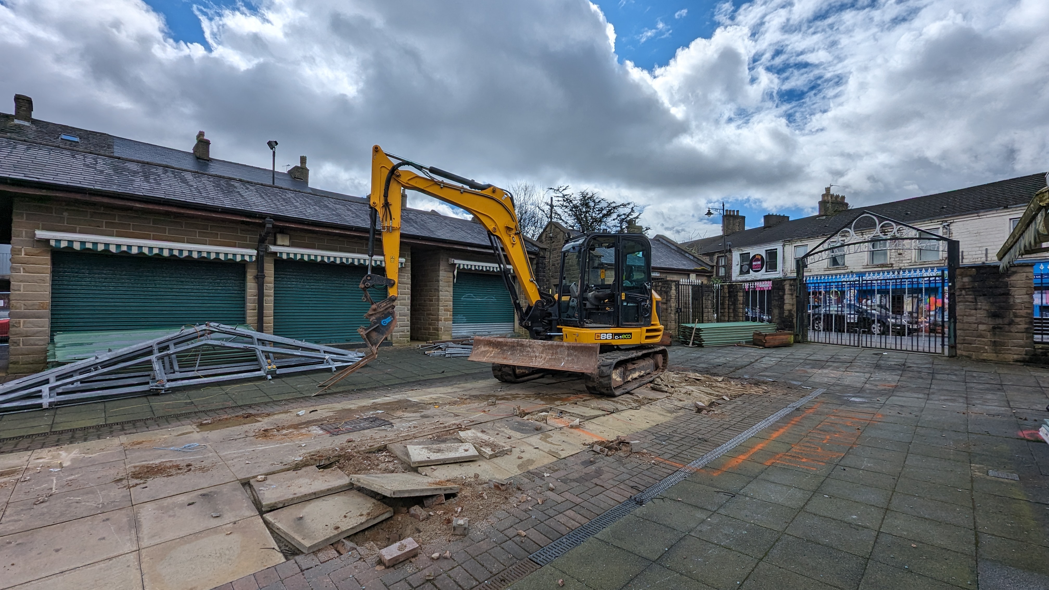 digger on Haslingden