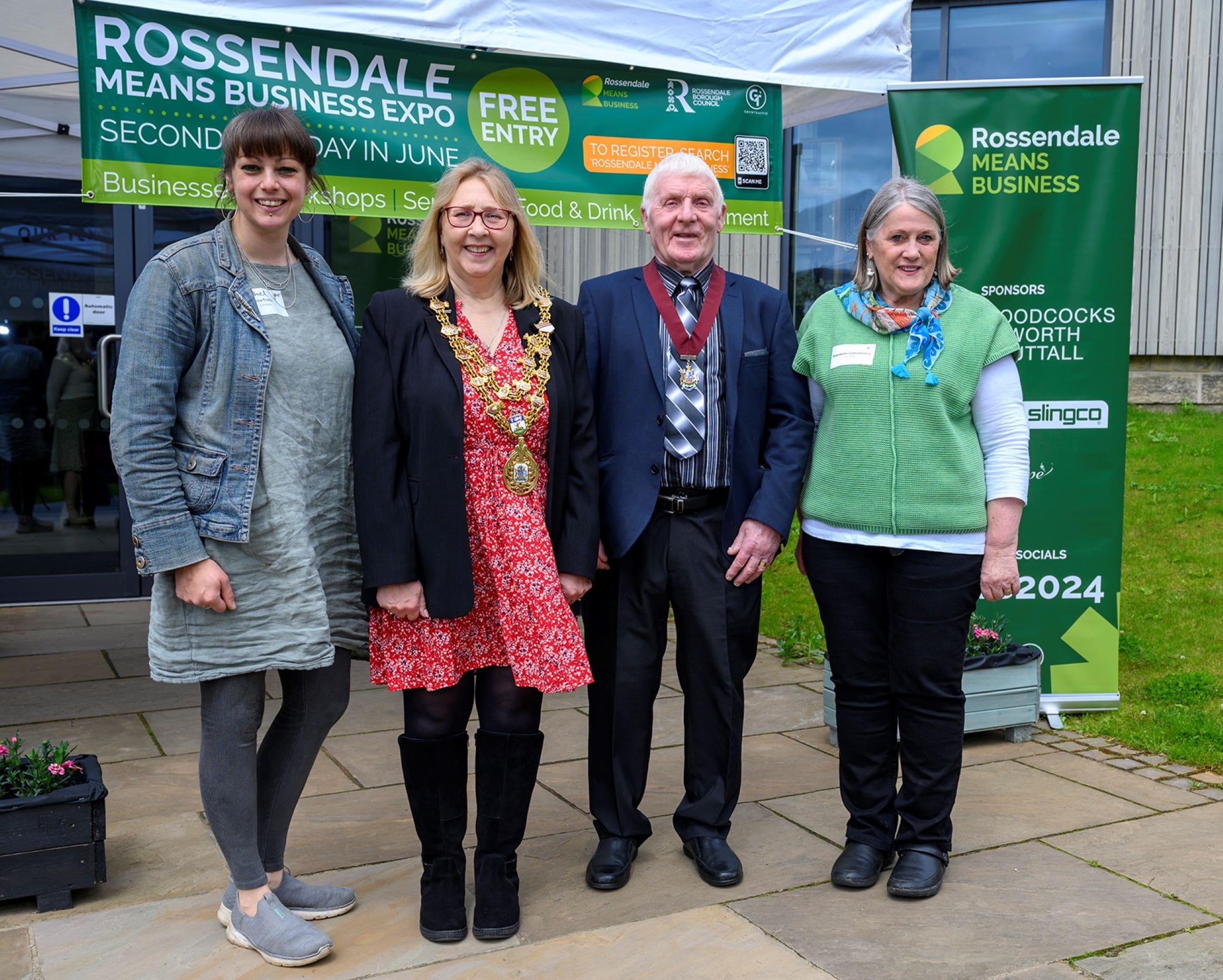 Rossendale Means Business - Mayor and organisers