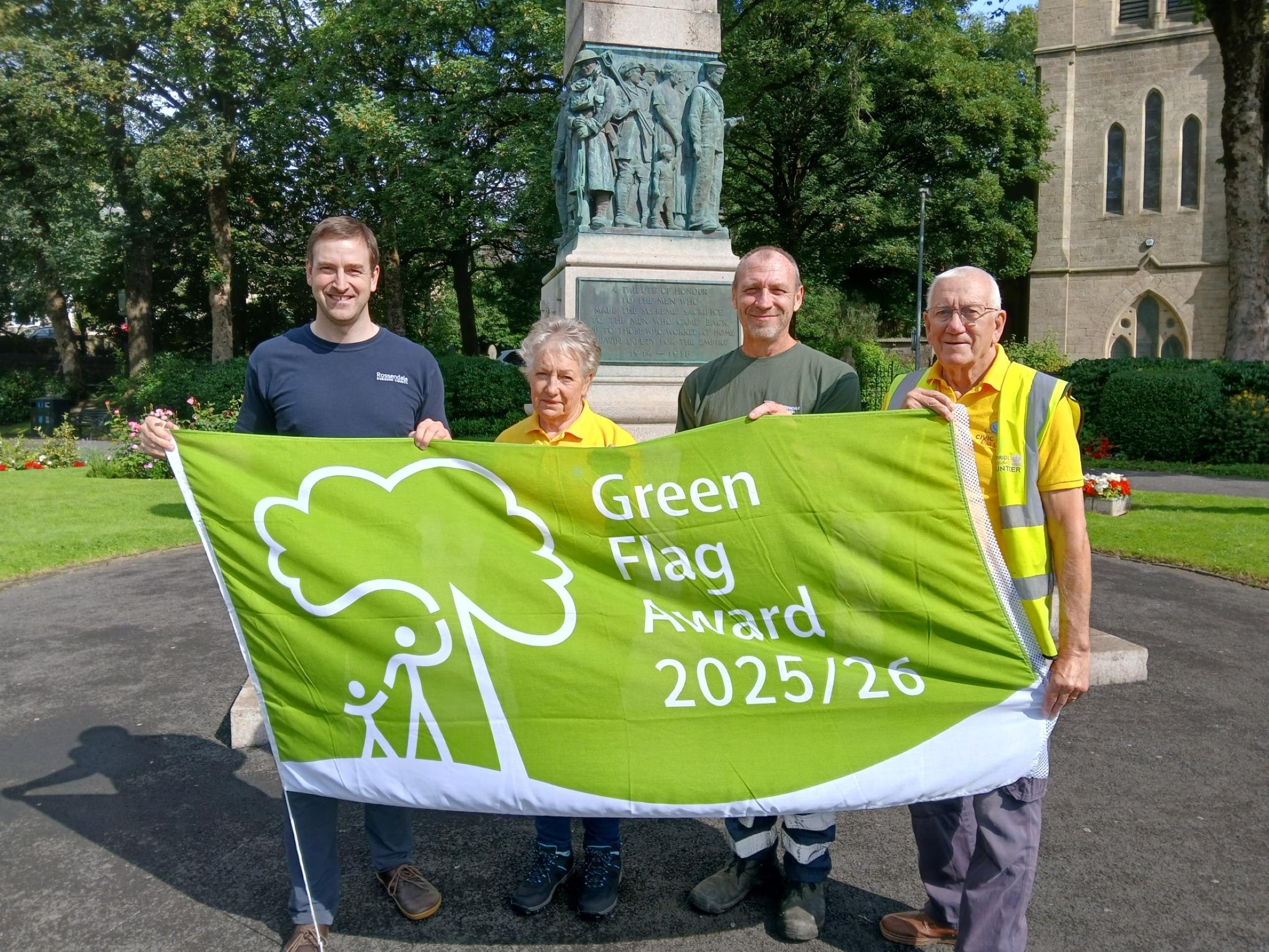 Rawtenstall library gardens green flag 202526 people min