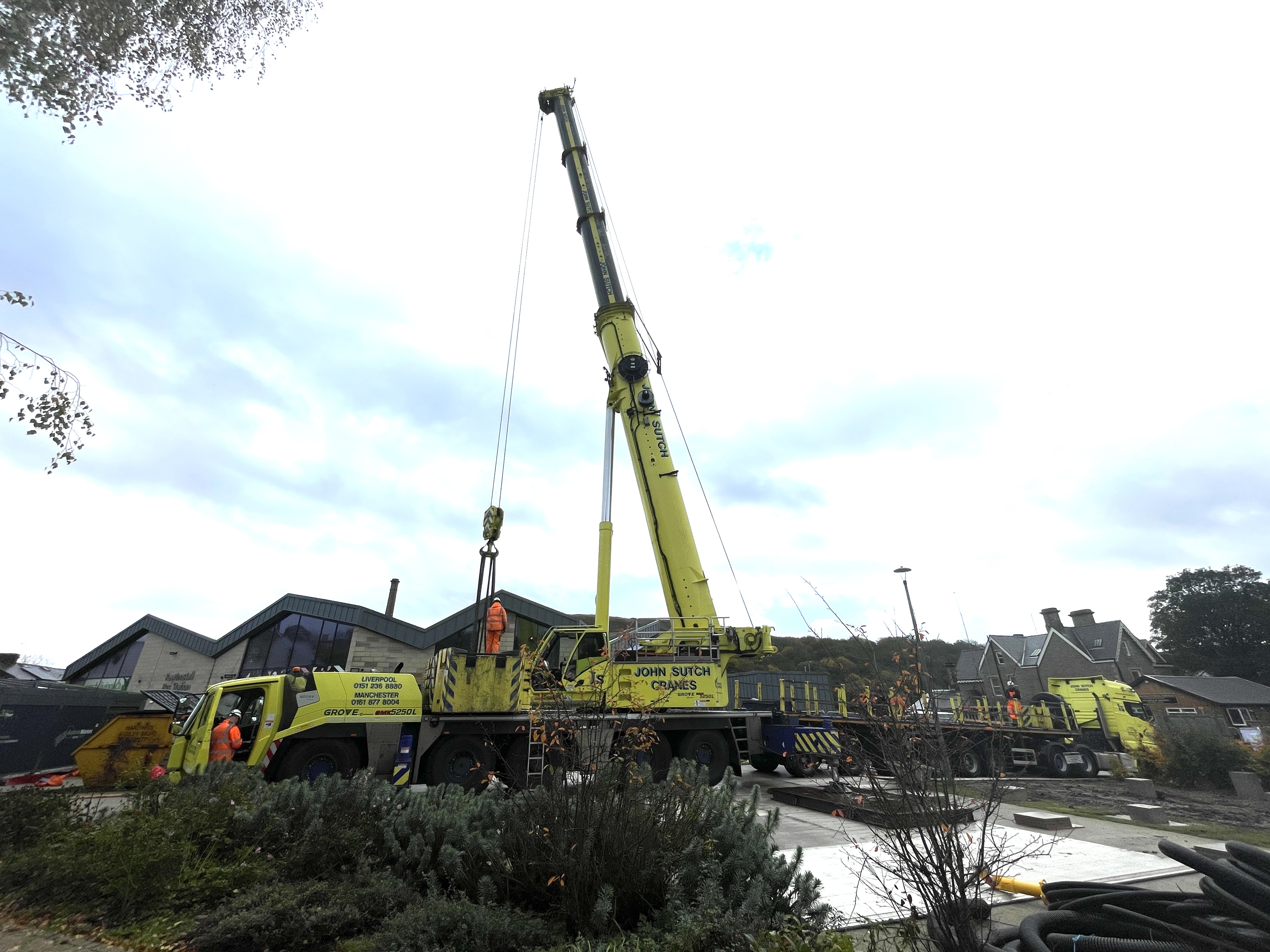 crane lifting kiosks