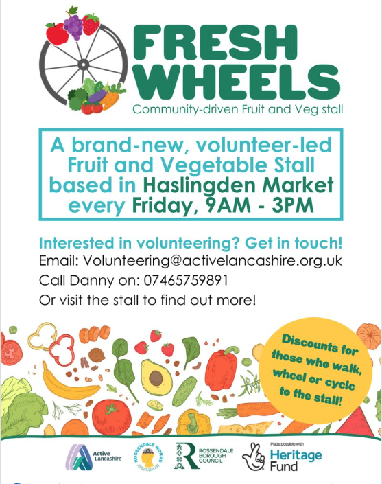 Fresh Wheels fruit and veg stall