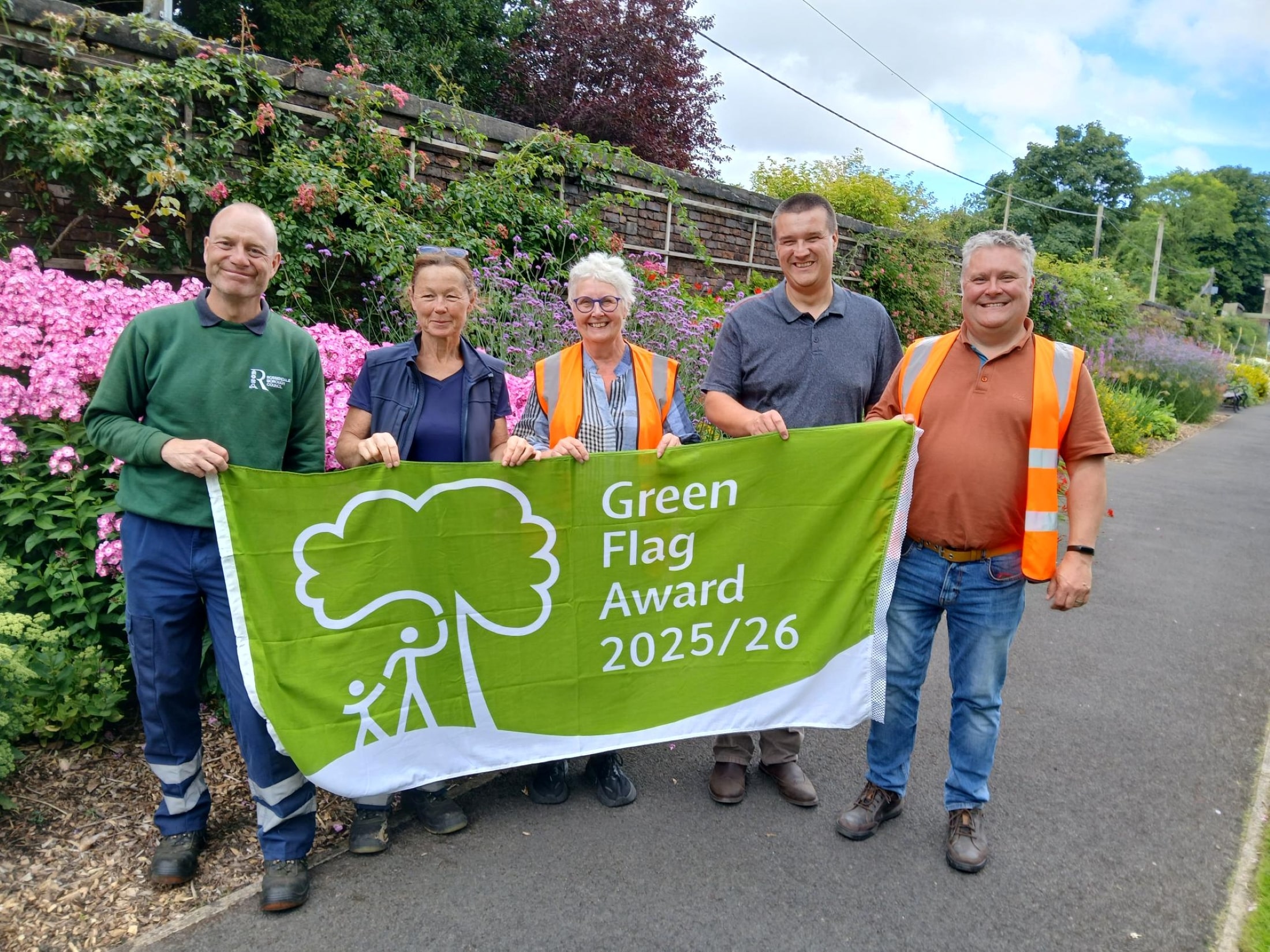 Stubbylee and moorlands park green flag 202526 people min